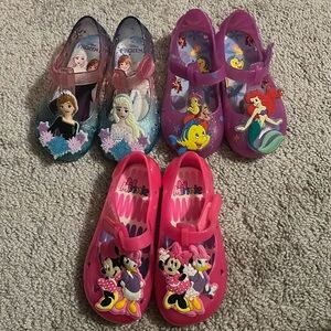 Disney shoes - Frozen, Minnie and Daisy, Little Mermajd
